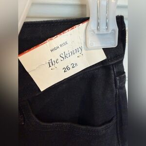 Abercrombie & Fitch High Rise Skinny Jeans - Black (2261)